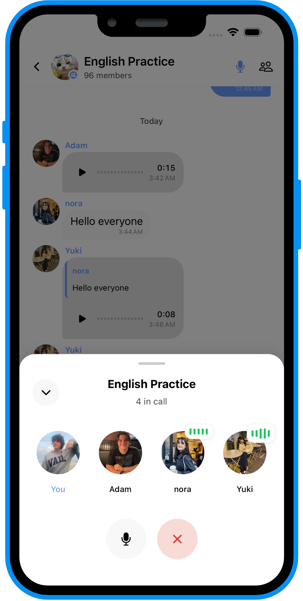 English Speaking Groups — Practice Online, Together